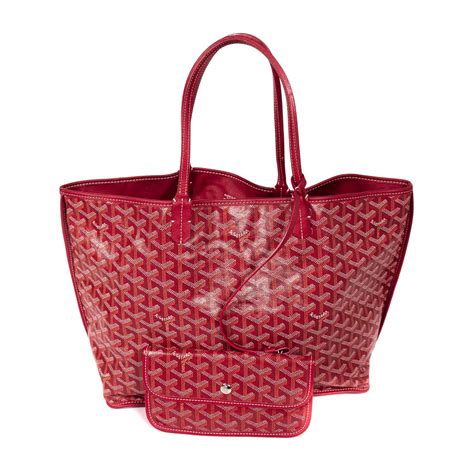 goyard red purse|goyard official website.